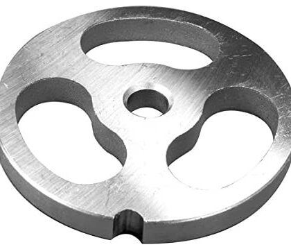 LEM Products 610SS GRINDER STUFFING PLATE- No. 8- STAINLESS STEEL