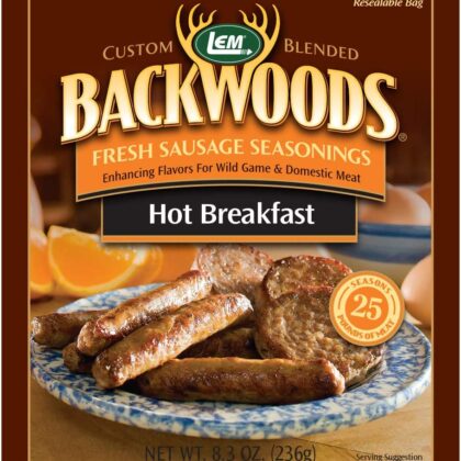 LEM Backwoods Hot Breakfast Fresh Sausage Seasoning