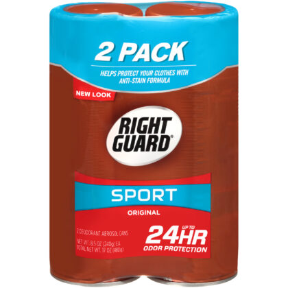 Right Guard Sport Original Deodorant Aerosol Spray