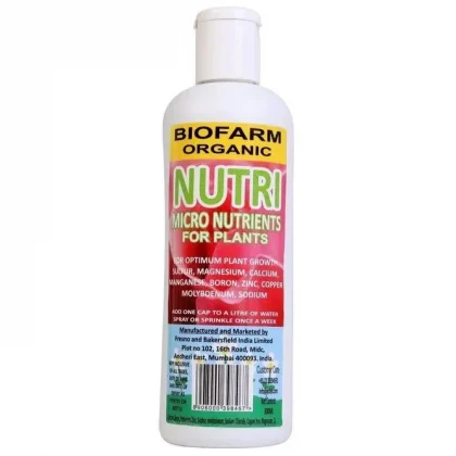 bio farm nutri micro nutrients Nitrogen, Phosphorous & Potassium plant fertilizer 300ml
