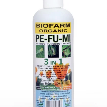 biofarm organic pesticide fungicide miticide PE FU MI 300ml